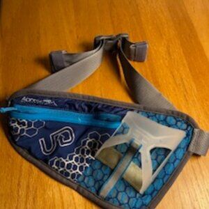 Ultimate Direction Access 600 Blue Fanny Pack w/ drink holder -- outdoor sports